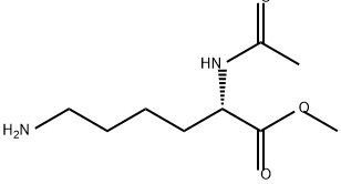 alpha-acetyllysine methyl ester Struktur