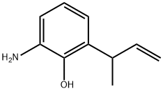 Phenol,  2-amino-6-(1-methyl-2-propenyl)-  (9CI) 结构式