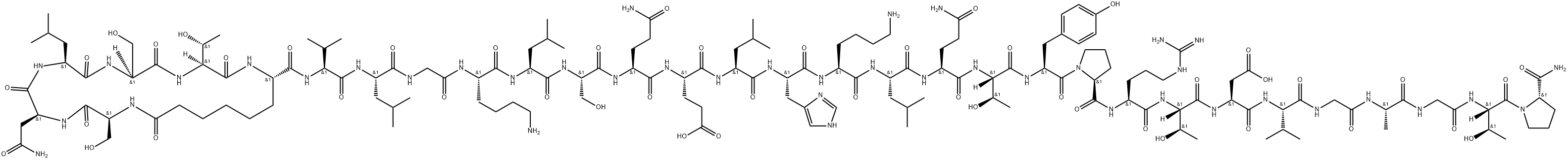 Elcatonin Structure