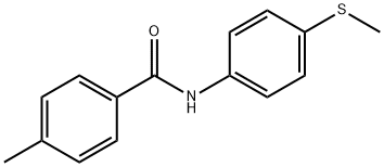 Benzamide, 4-methyl-N-[4-(methylthio)phenyl]- (9CI)|