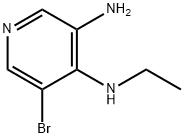 5-溴-N4-乙基吡啶-3,4-二胺,607371-03-9,结构式