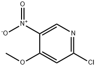 2-Chloro-4-methoxy-5-nitropyridine Structure