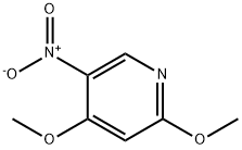 2,4-Dimethoxy-5-nitropyridine Structure
