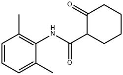 Cyclohexanecarboxamide, N-(2,6-dimethylphenyl)-2-oxo- (9CI) Structure