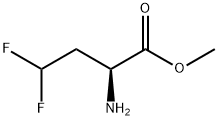 (2S)-2-氨基-4,4-二氟丁酸甲酯, 607403-55-4, 结构式
