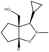 607405-13-0 3aH-Cyclopent[d]isoxazole-3a-methanol,3-cyclopropylhexahydro-2-methyl-,(3R,3aR,6aR)-(9CI)