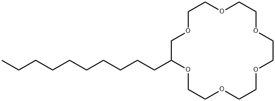 クラウンエーテル/デシル-18-クラウン-6 化学構造式