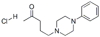 5-(4-phenyl-1-piperazinyl)pentan-2-one hydrochloride 结构式