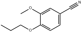 3-METHOXY-4-PROPOXYBENZONITRILE Structure