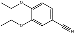 3,4-ジエトキシベンゾニトリル 化学構造式