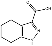4,5,6,7-四氢-1H-吲唑-3-羧酸,6076-13-7,结构式