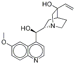 (3R)-ヒドロキシキニジン 化学構造式