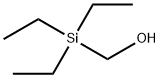 トリエチルシリルメタノール 化学構造式
