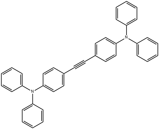 4,4'-BIS(N,N-DIPHENYLAMINO)TOLANE Structure