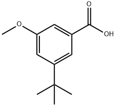 3-METHOXY-5-TERT-BUTYLBENZOIC ACID Structure