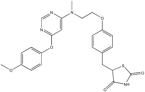 洛贝格列酮, 607723-33-1, 结构式