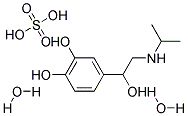 异丙肾上腺素硫酸盐二水合物, 6078-56-4, 结构式
