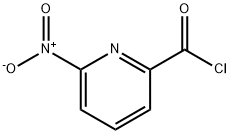 2-Pyridinecarbonyl chloride, 6-nitro- (9CI) Structure