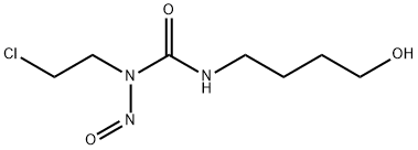 1-(2-Chloroethyl)-3-(4-hydroxybutyl)-1-nitrosourea Structure