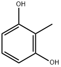 2-メチルレソルシノール 化学構造式