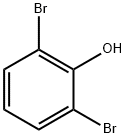 2,6-ジブロモフェノール 化学構造式