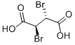 2,3-二溴丁二酸,608-35-5,结构式