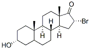 16A-BROMOANDROSTERONE 化学構造式