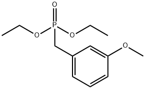(3-甲氧苄基)膦酸二乙酯, 60815-18-1, 结构式