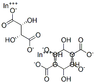 [R-(R*,R*)]-tartaric acid, indium(3+) salt Structure