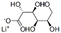 D-グルコン酸リチウム 化学構造式