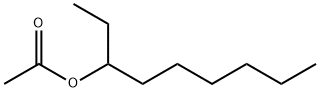 3-hydroxynonyl acetate Struktur