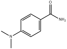 4-(二甲基氨基)苯甲酰胺,6083-47-2,结构式