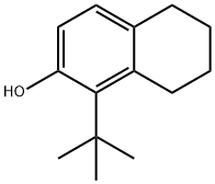 1-(1,1-dimethylethyl)-5,6,7,8-tetrahydro-2-naphthol Struktur
