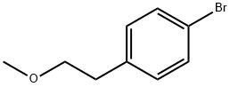 1-bromo-4-(2-methoxyethyl)benzene Structure