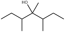 3,4,5-TRIMETHYL-4-HEPTANOL Structure