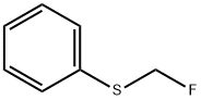Fluoromethylphenylsulfide Struktur