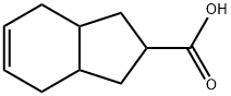 2,3,3A,4,7,7A-HEXAHYDRO-1H-INDENE-2-CARBOXYLIC ACID 化学構造式