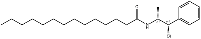 2-(N-myristoylamino)-1-phenyl-1-propanol Structure