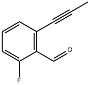 Benzaldehyde, 2-fluoro-6-(1-propynyl)- (9CI)|