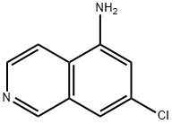 5-Isoquinolinamine,7-chloro-(9CI) Struktur