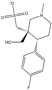 Paroxol Methanesulfonate, 608521-21-7, 结构式