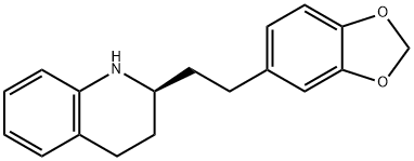 S-2-(2-Benzo[1,3]dioxol-5-yl-ethyl)-1,2,3,4-tetrahydro-quinoline|