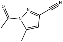 1H-Pyrazole-3-carbonitrile, 1-acetyl-5-methyl- (9CI)|