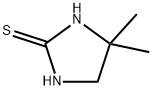 4,4-二甲基-2-咪唑啉硫酮, 6086-42-6, 结构式
