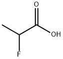 2-フルオロプロピオン酸 化学構造式