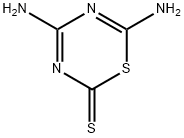 6-AMINO-4-IMINO-4H-1,3,5-THIADIAZINE-2-THIOL 结构式