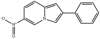6-Nitro-2-phenylindolizine,60891-76-1,结构式