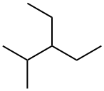 2-Methyl-3-ethylpentane Structure