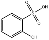 o-hydroxybenzenesulphonic acid Struktur