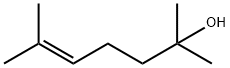 2,6-ジメチル-5-ヘプテン-2-オール 化学構造式